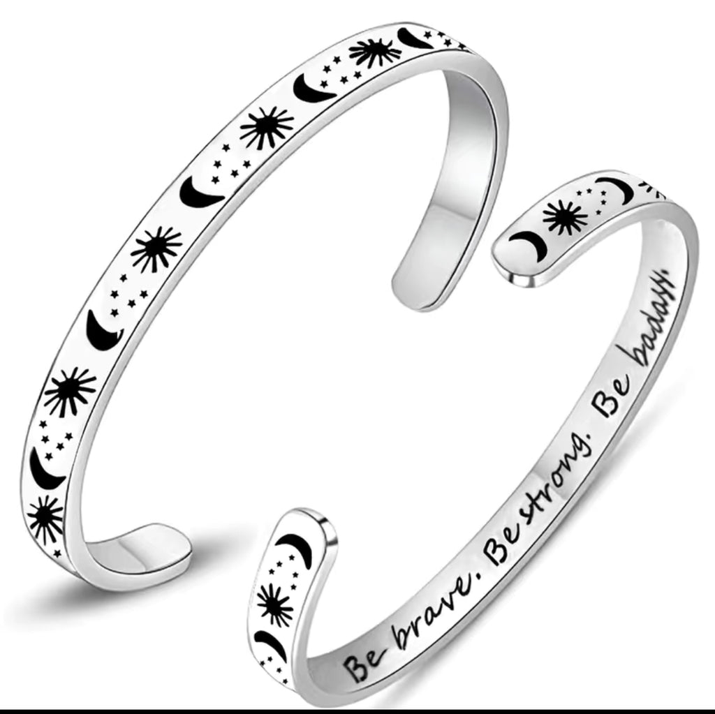 Be Brave Cuff Bracelet