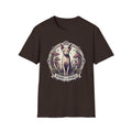 Sphinx & Spores Cat T-Shirt — Gothic Mushroom Sphynx Graphic Tee