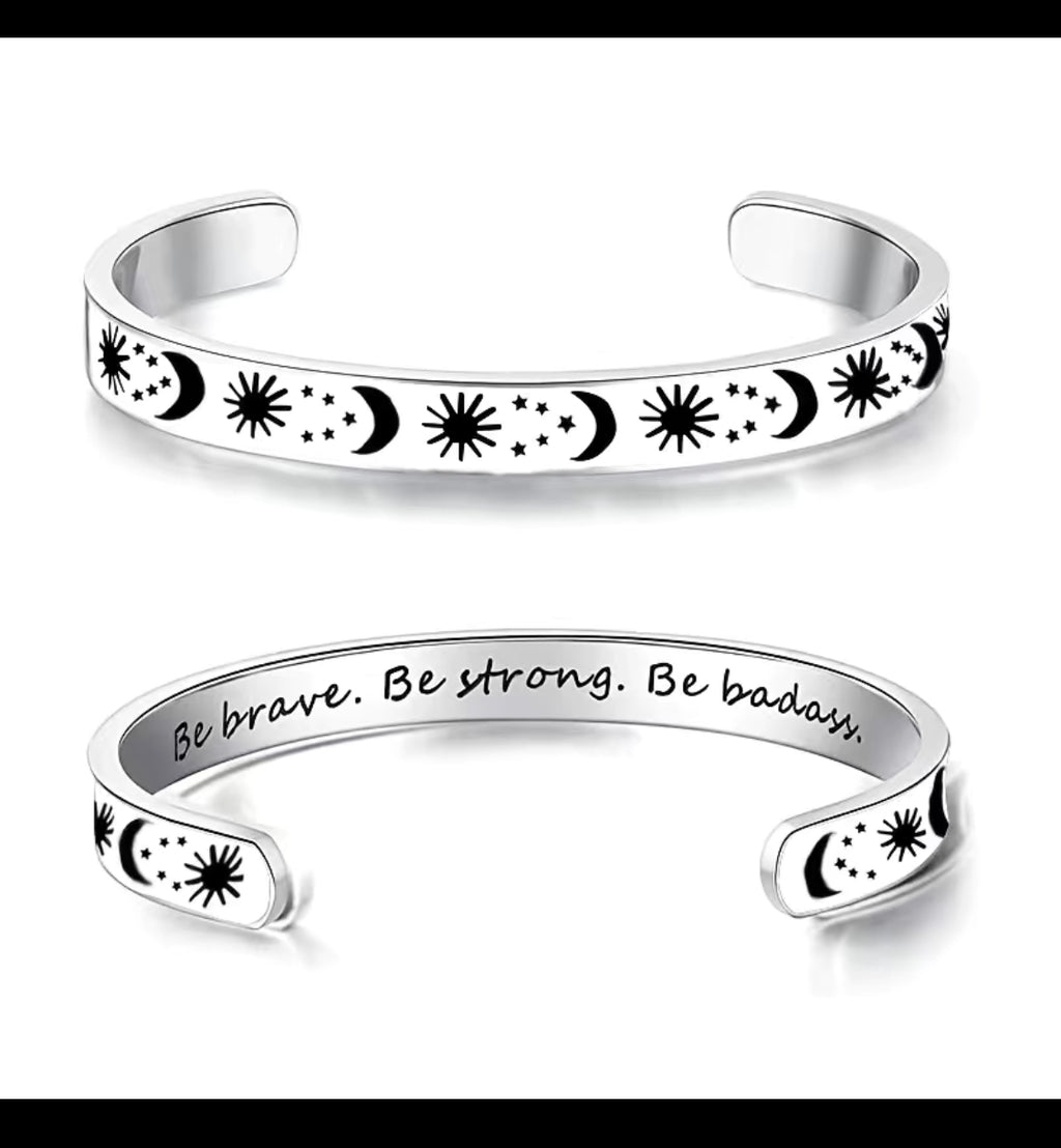 Be Brave Cuff Bracelet