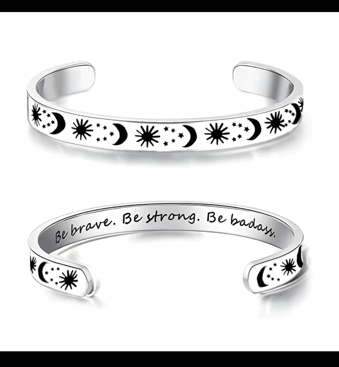 Be Brave Cuff Bracelet